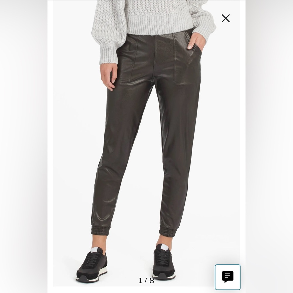 SPANX Women’s Leather Joggers